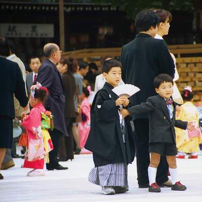 Shichi-go-san w Meiji Jingu (fot. HG)